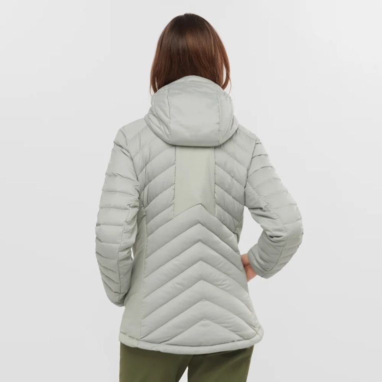 Chaquetas Aislantes Salomon Essential Xwarm Down Mujer Verde Menta | MX ORAF963